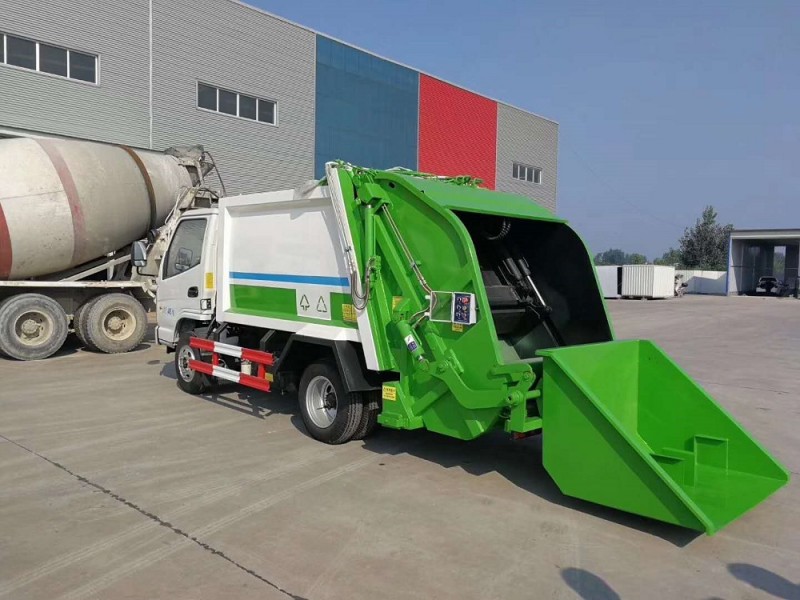 凱馬藍牌4方壓縮垃圾車