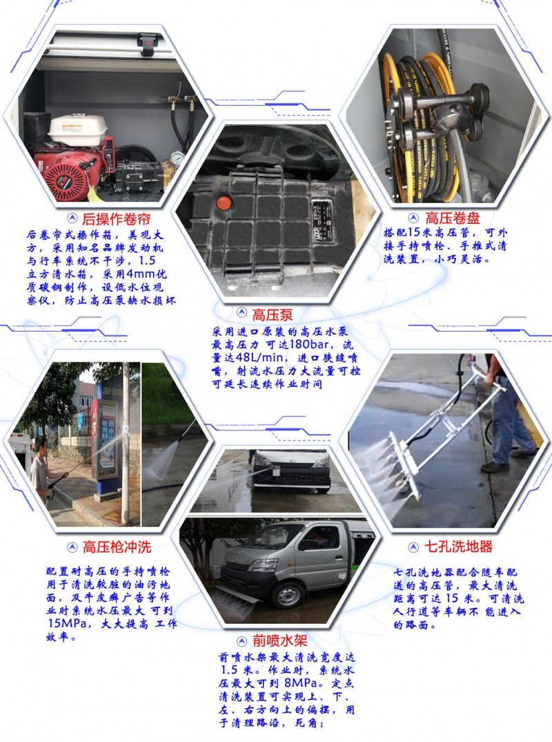 東風天錦型道路清洗車