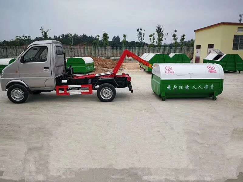 長(zhǎng)安3方勾臂式垃圾車（單輪）