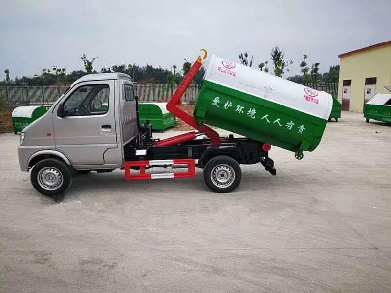 長(zhǎng)安3方勾臂式垃圾車（單輪）