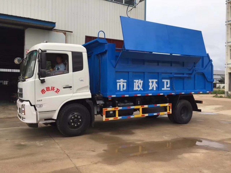 東風(fēng)天錦對接式垃圾車